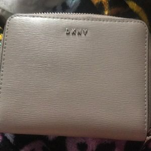 DKNY gray wallet